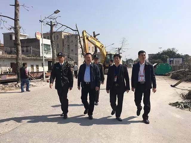 徐相忠督查河浦和礐石街道创文整治
