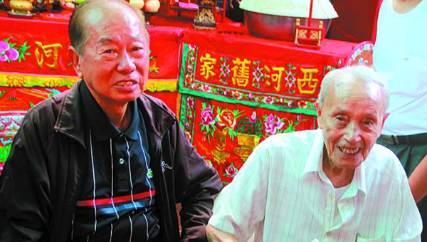 75年首回故乡达濠祭祖 八旬澳洲老翁寻根圆梦