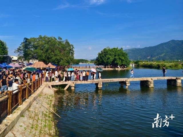 揭阳市西淇村石板桥《给阿嬷的情书》电影取景地。 通讯员供图 揭阳市西淇村石板桥《给阿嬷的情书》电影取景地。 通讯员供图