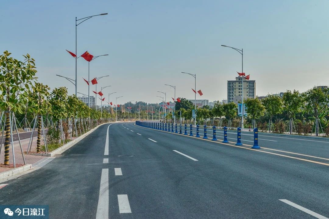 3公里,南端起于磊广路和广澳港区广达大道交界处,北端与南滨路的沈海